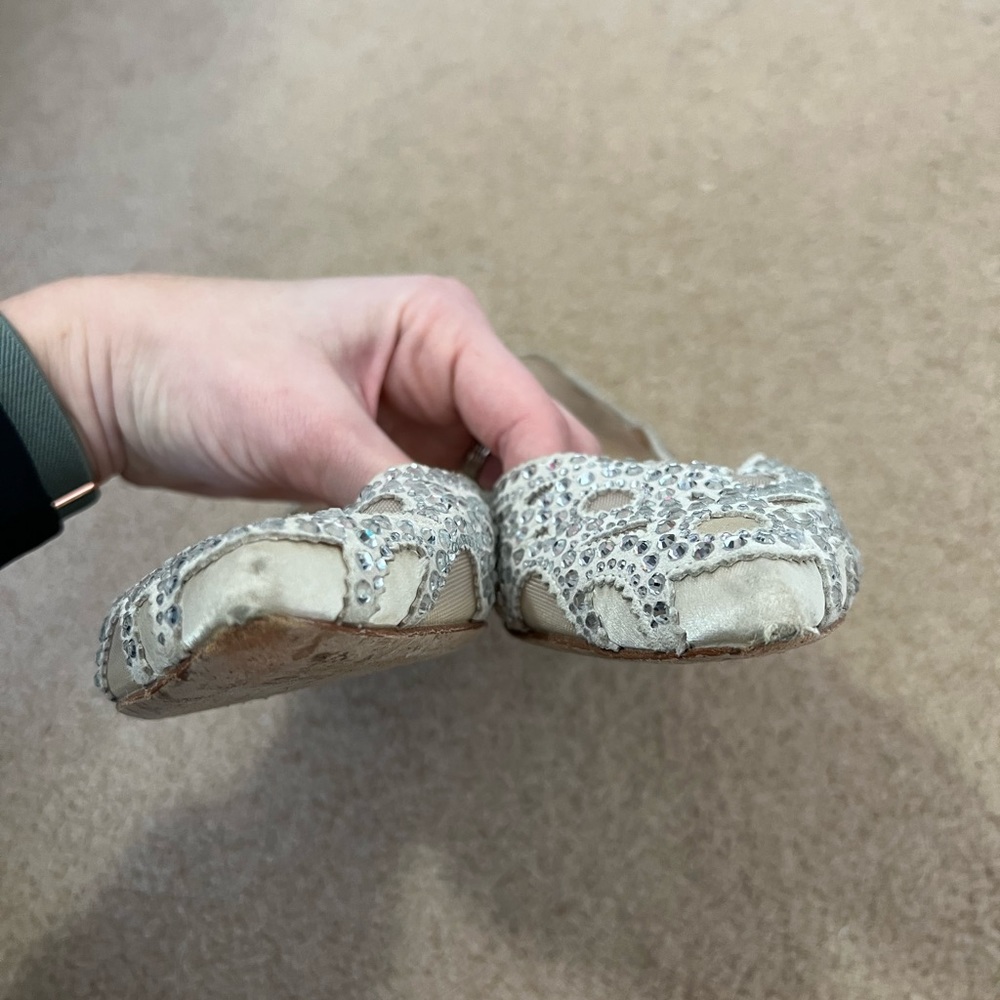 badgley mischka BHLDN gigi pointed toe flats - Picture 5 of 8